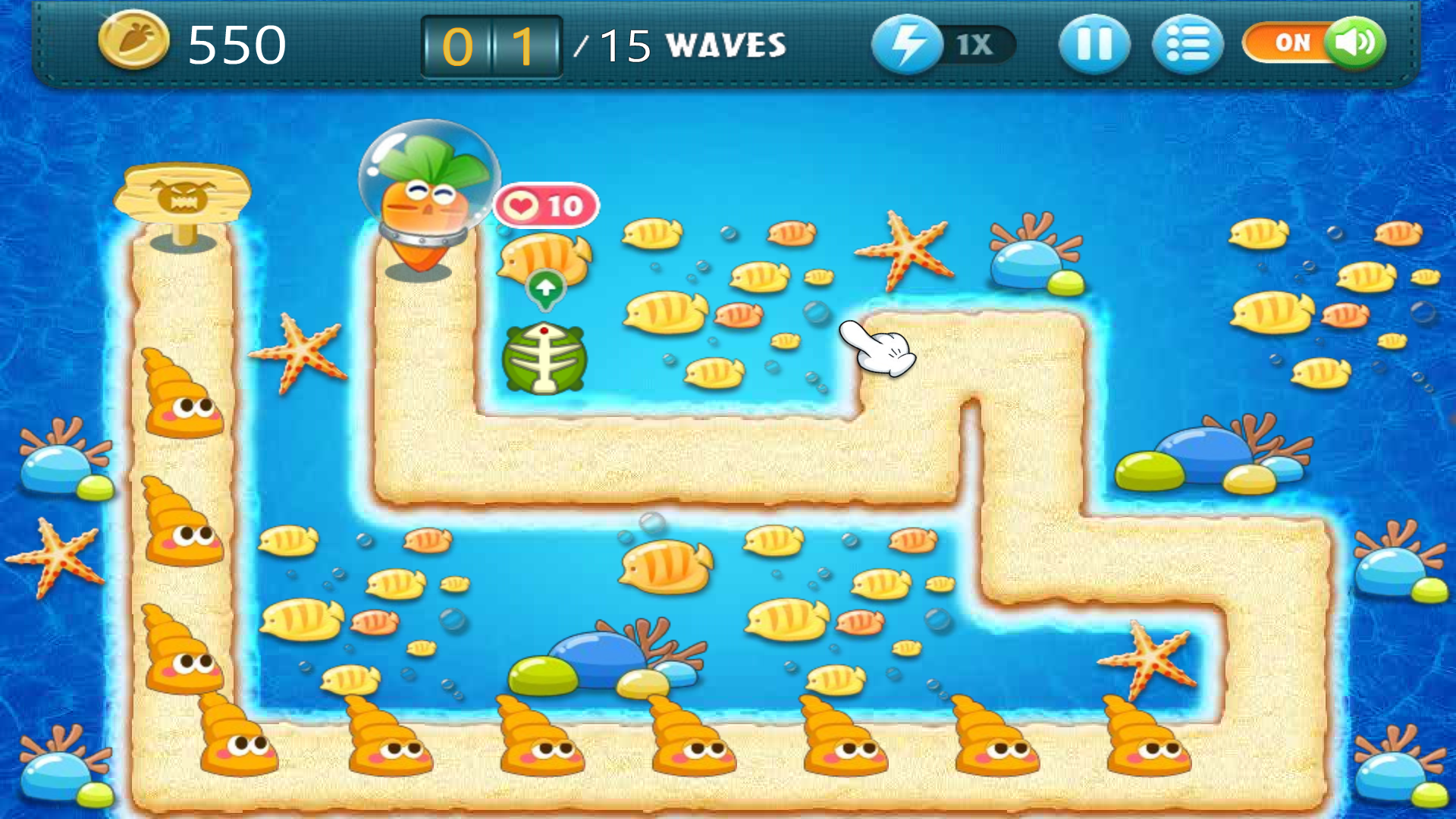 Carrot Td, Undersea & Desert Android Ios-taptap