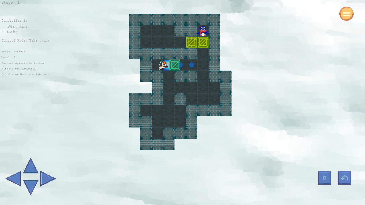 Screenshot of Sokoboxes Duo