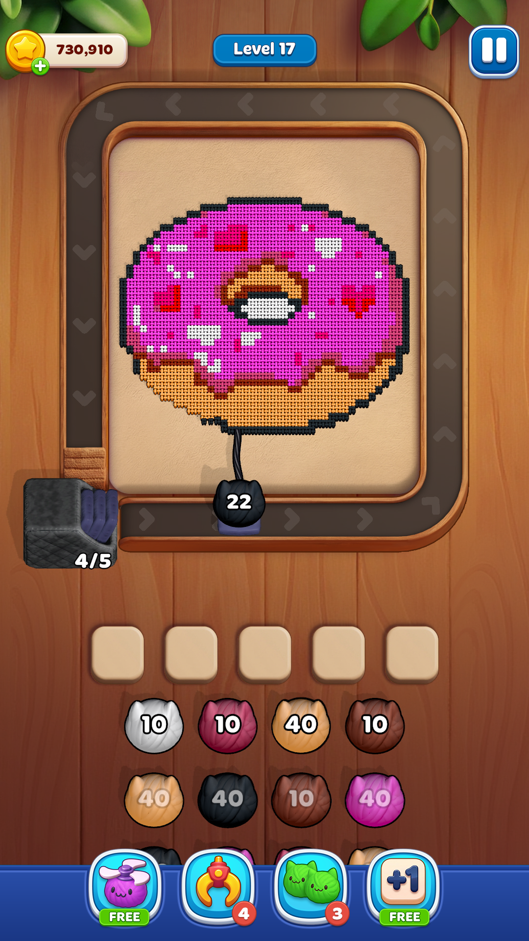 Yarn it! Game Screenshot
