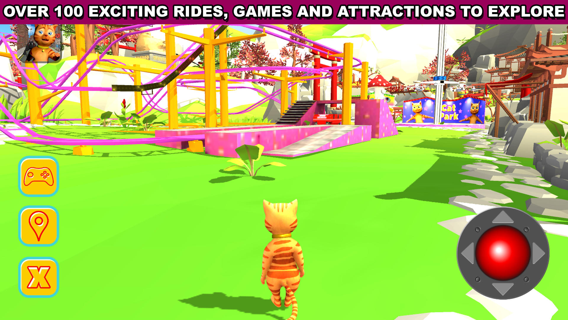 Screenshot 1 of Парк развлечений для кошек Азия 240328