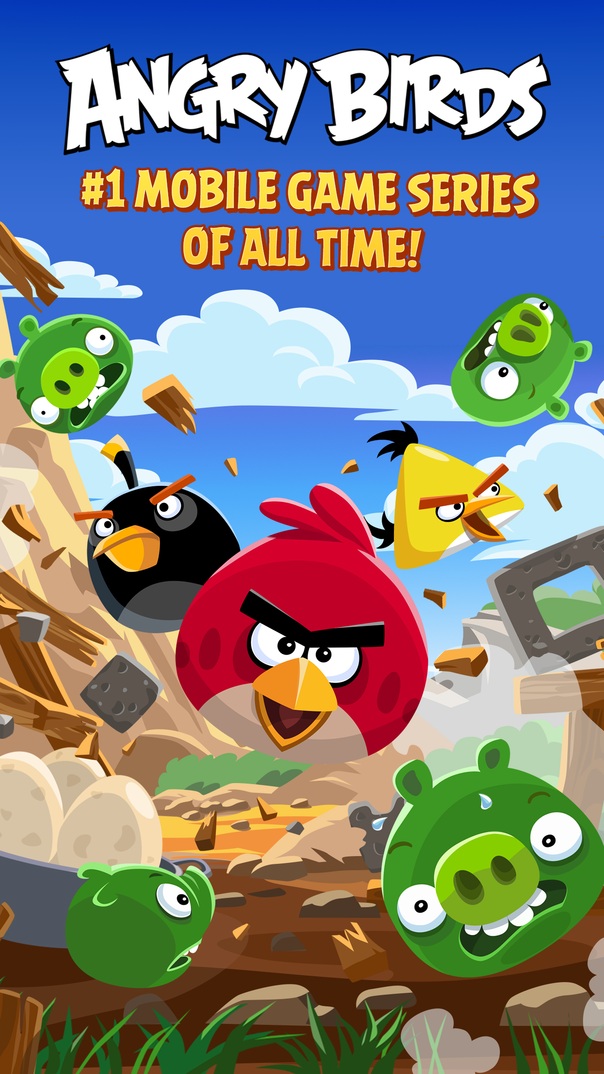 Angry Birds Classic Game Screenshot