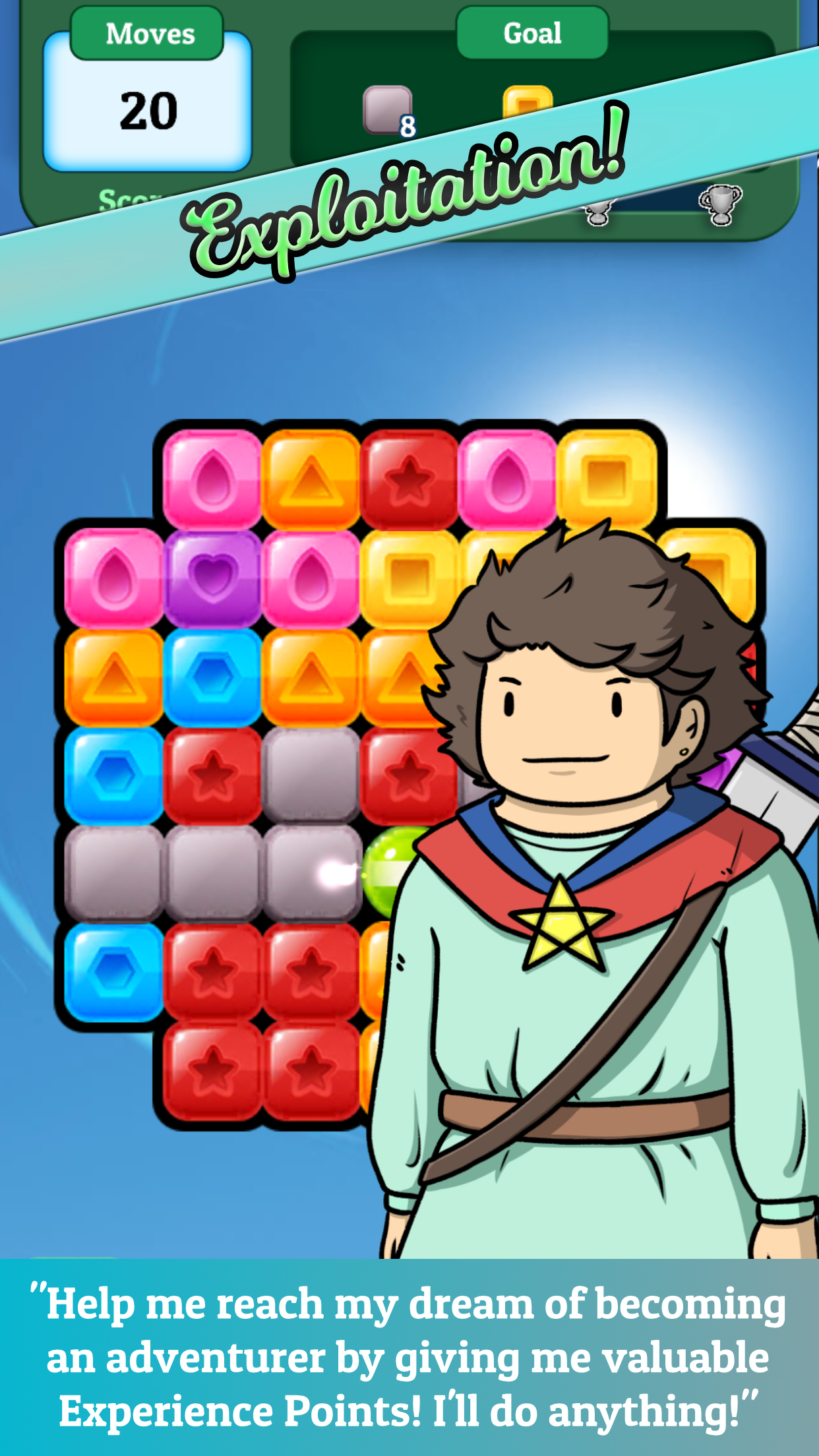 Guildmaster Story Game Screenshot