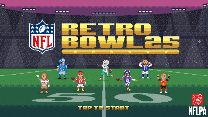 Cuplikan Layar Game NFL Retro Bowl '25