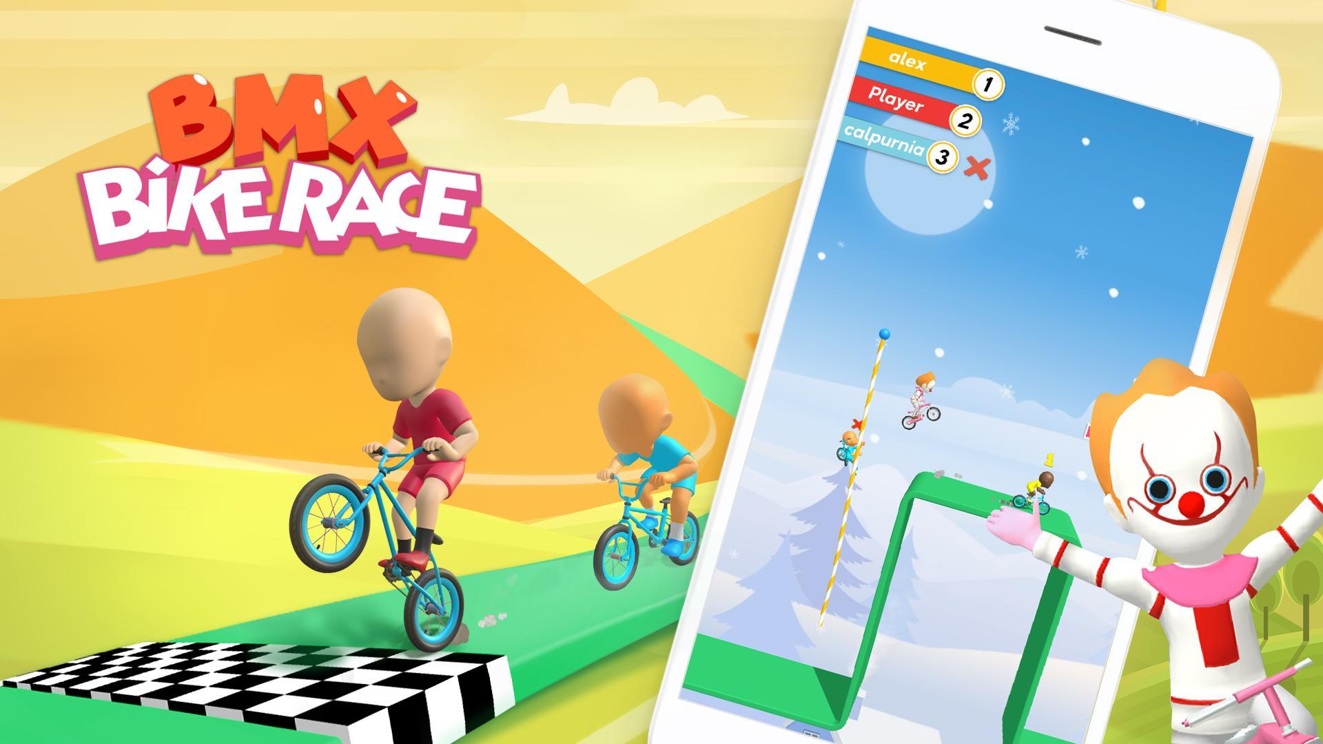BMX Bike Race Game Screenshot