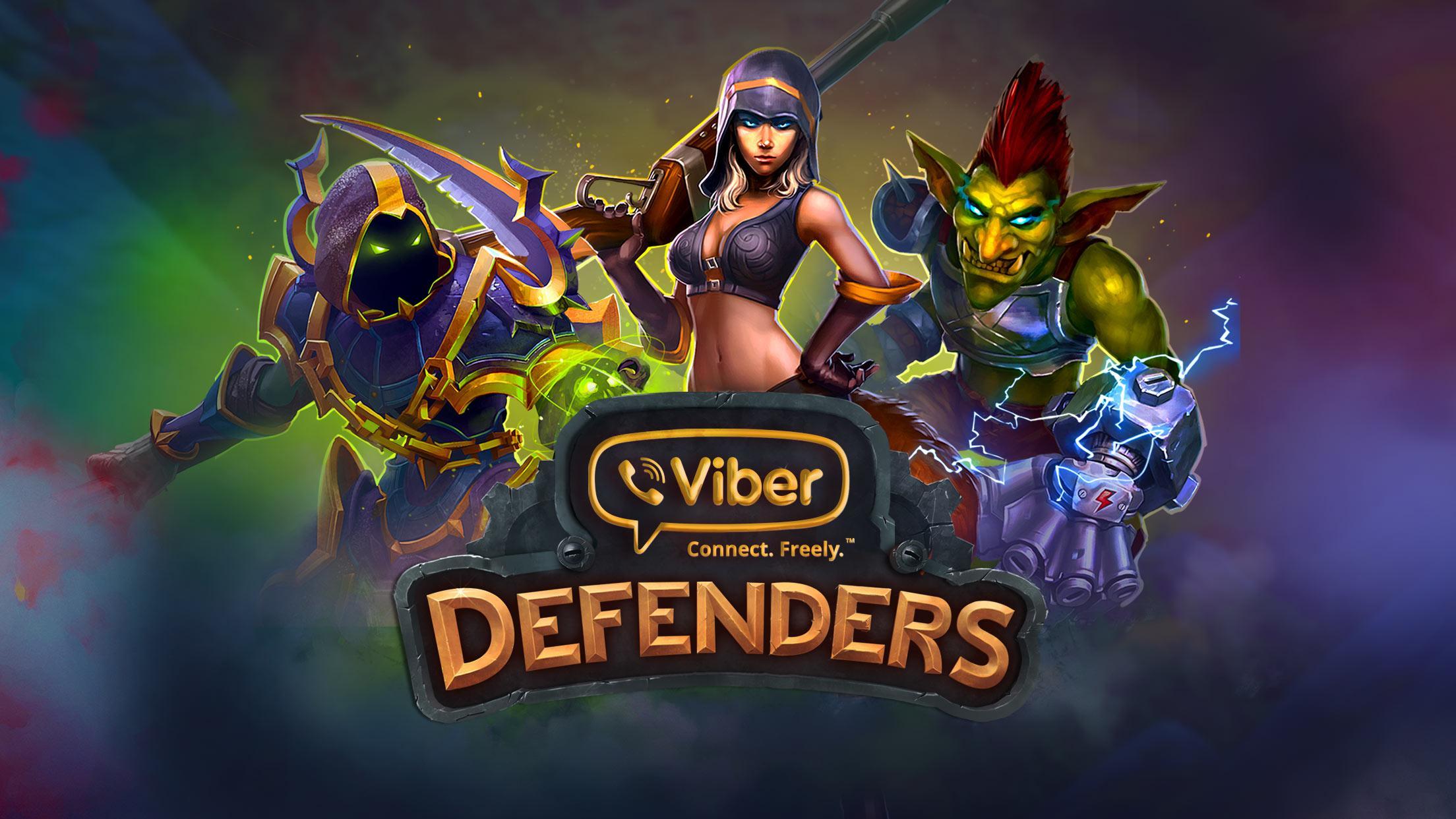 Viber Defenders Game Screenshot
