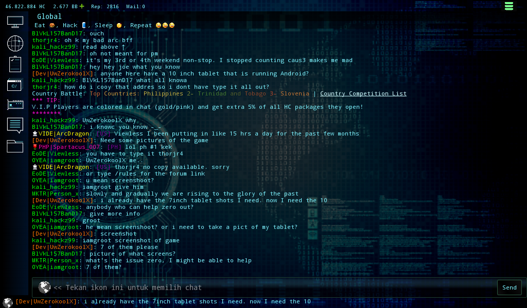 Hackerz - MMO simulator 遊戲截圖