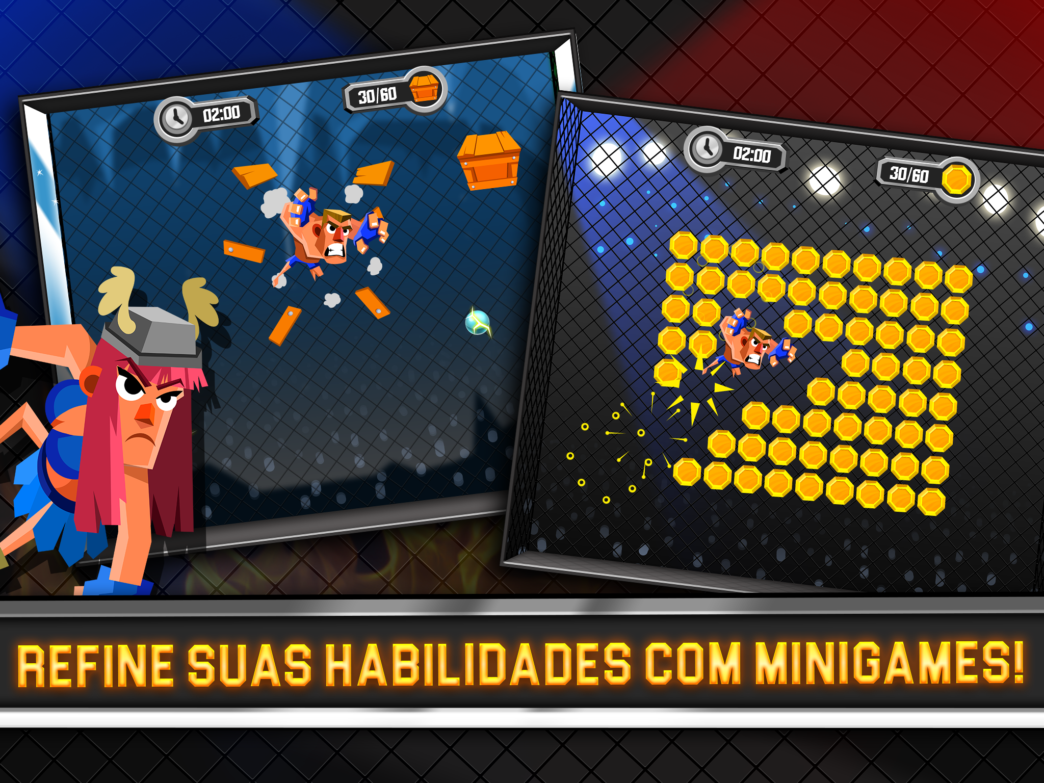 Captura de Tela do Jogo UFB 3: MMA Fighting Game