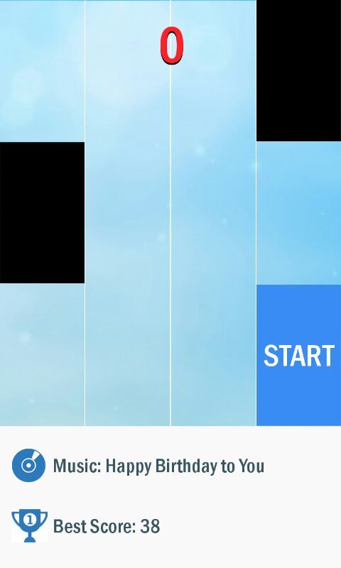 Screenshot of Piano Tiles 2