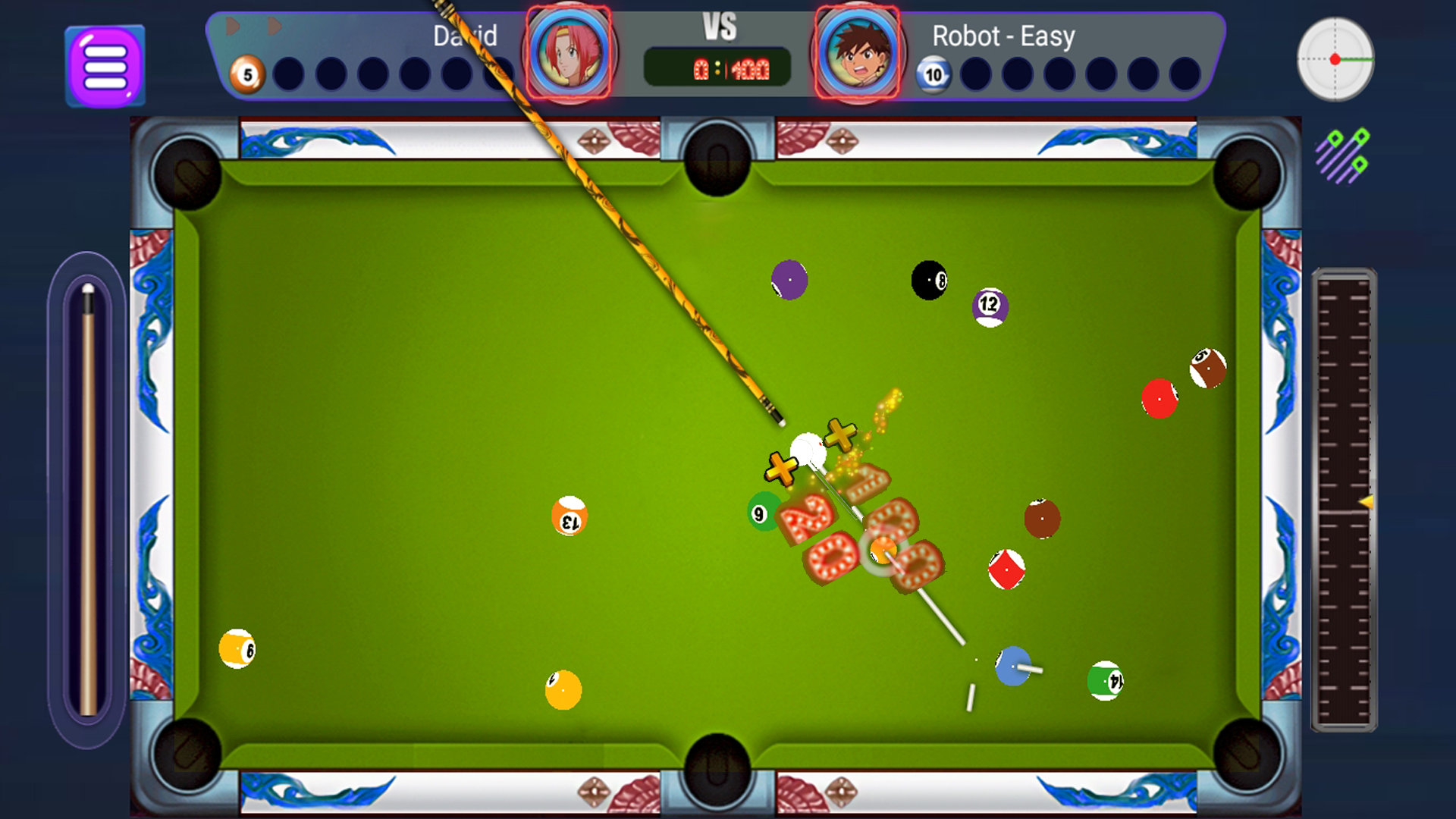 Screenshot 1 of Pool Billiards offline player1 5.4