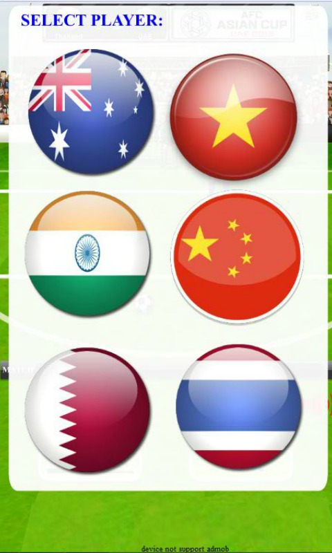 Screenshot of AFC Asian Cup 2019 UAE - Football free kick