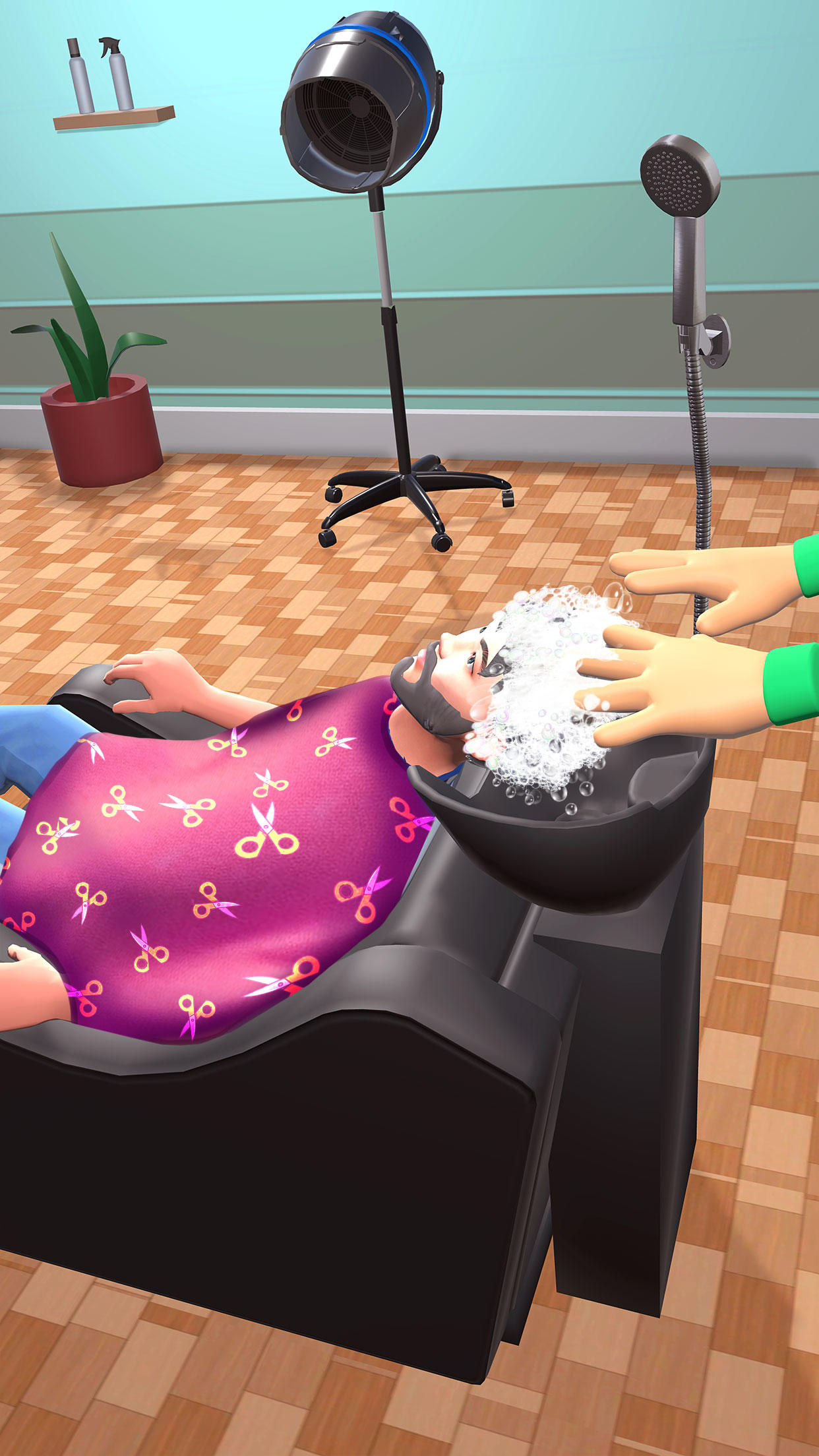 Hair Cutting Barber Shop Games Game Screenshot