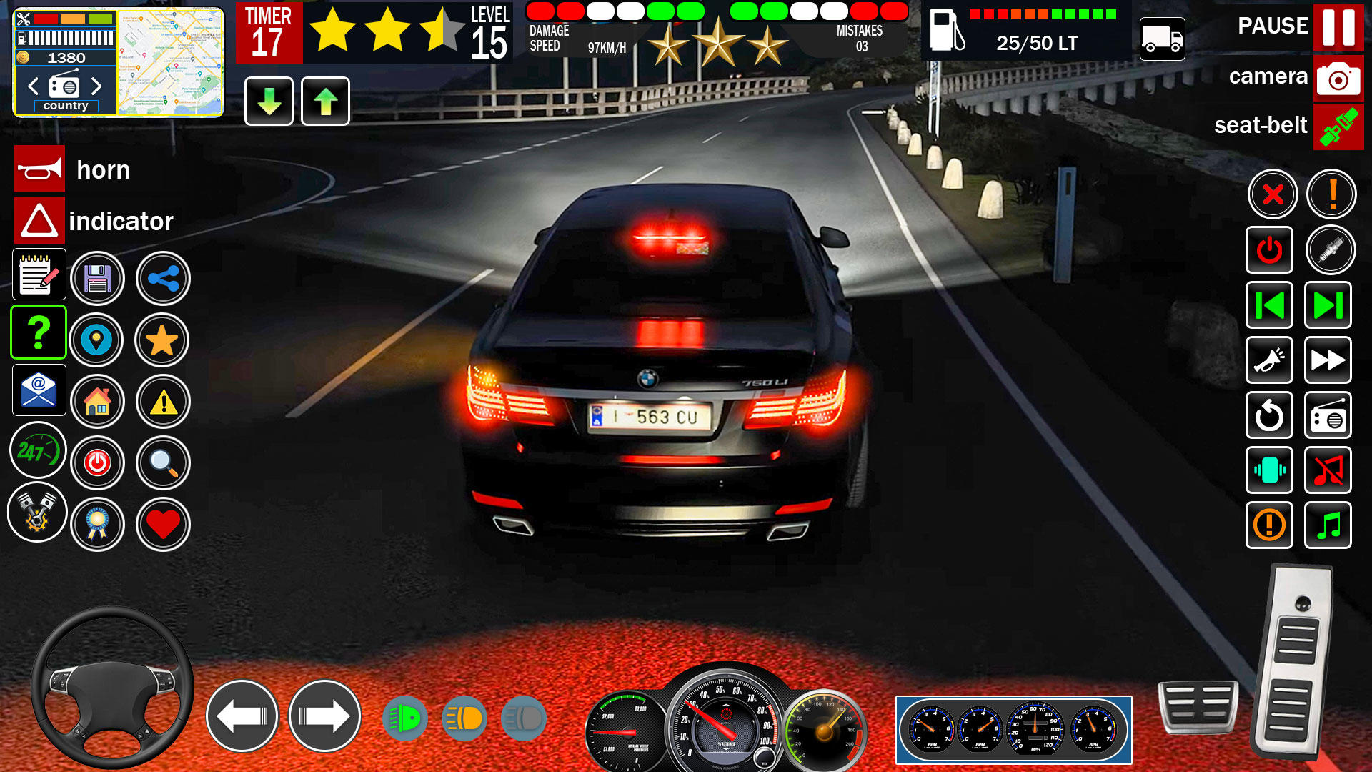 本物の車の駐車 車のゲーム 3D ゲームのスクリーンショット