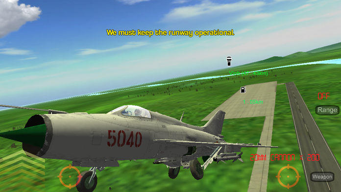 Gunship III - Combat Flight Simulator - VPAF Game Screenshot