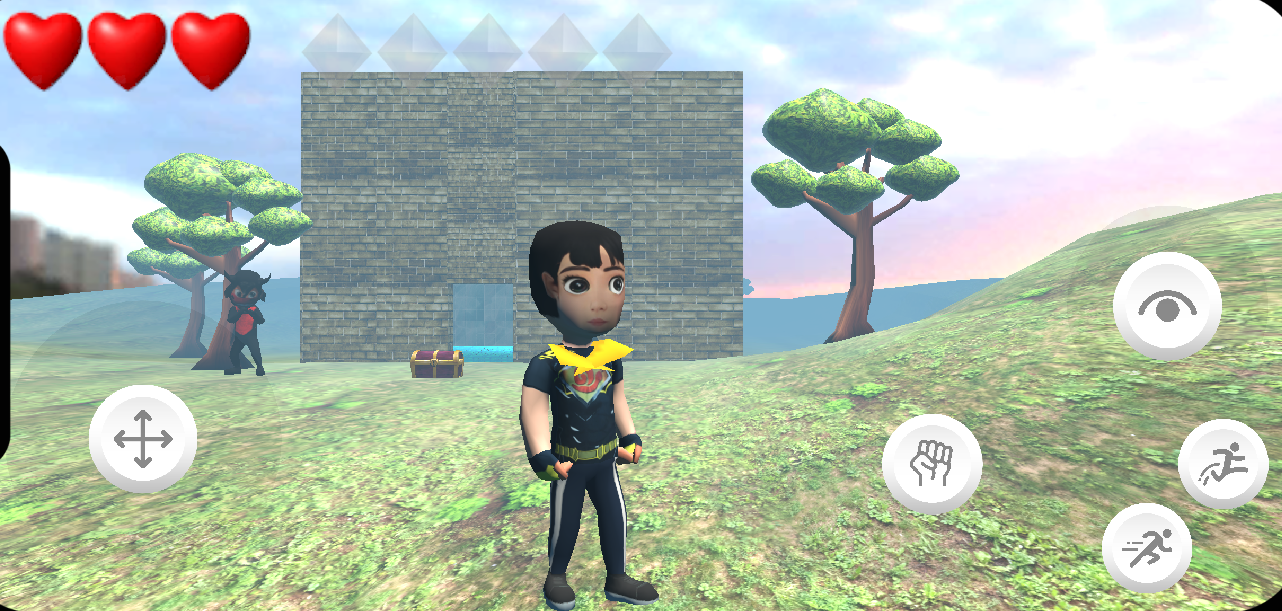 Boi da cara preta 3D Game Screenshot