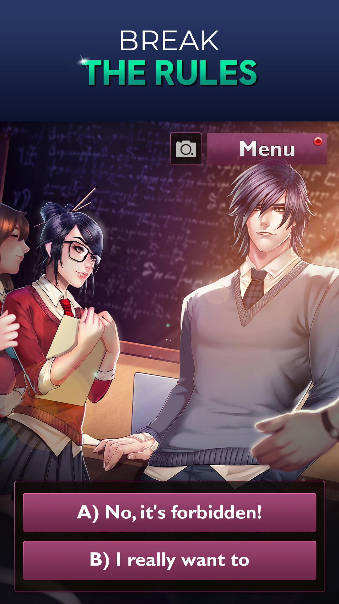 Is It Love? Sebastian - otome Game Screenshot