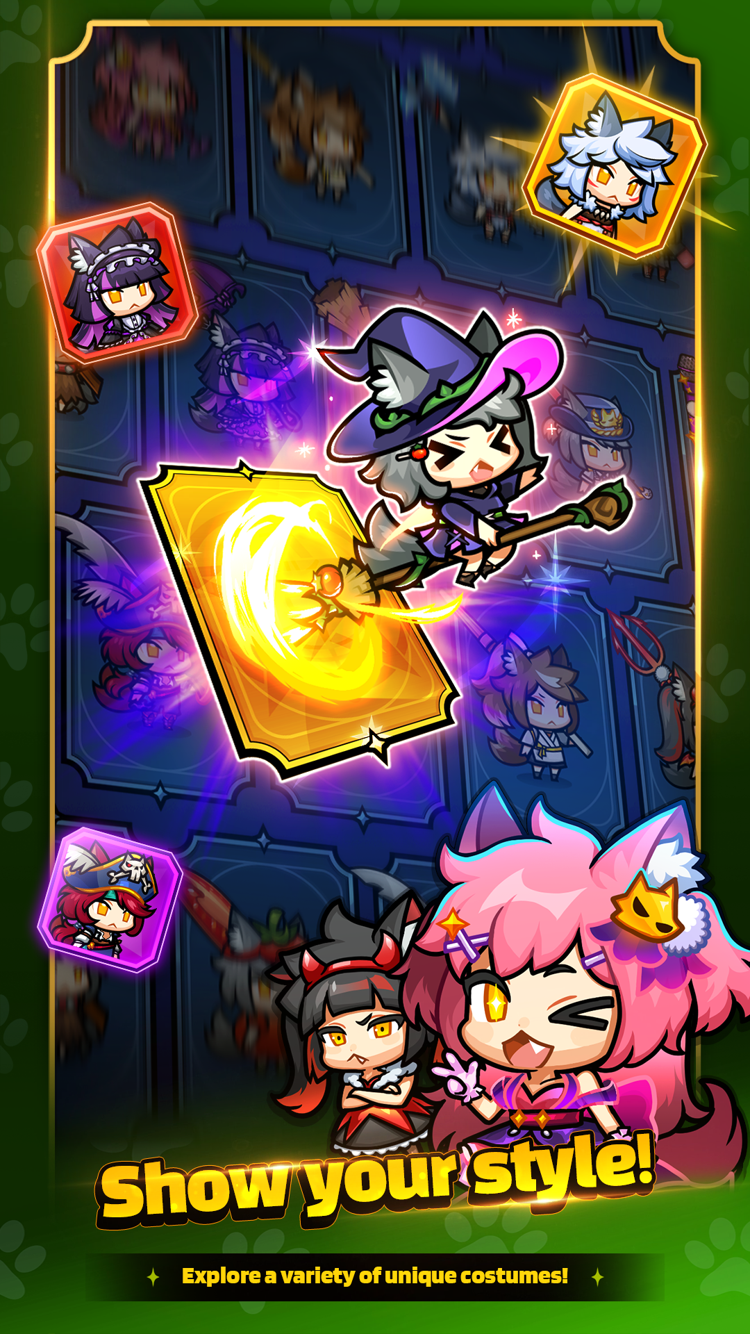 Go Go Wolf! - Idle RPG Game Screenshot