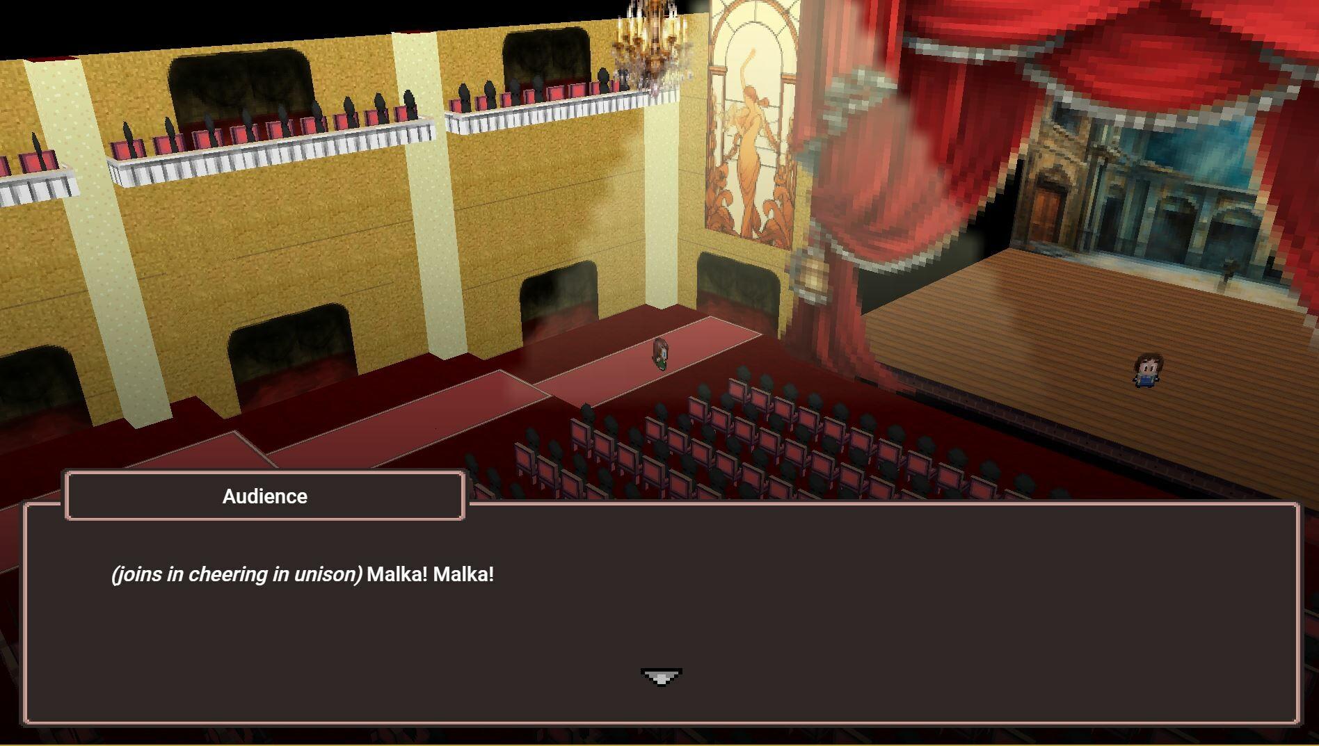 Screenshot of The Projection Room of Malka Spitzer