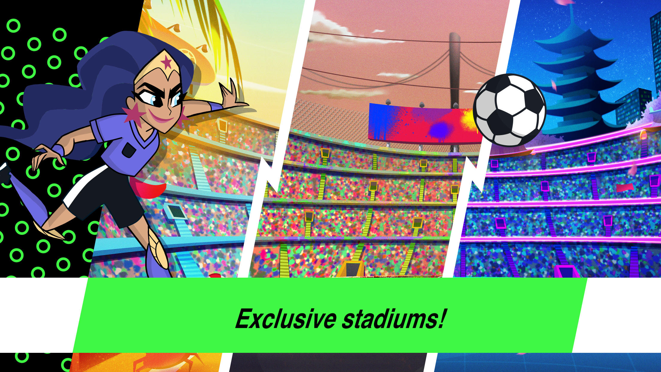 Toon Cup - Football Game Game Screenshot