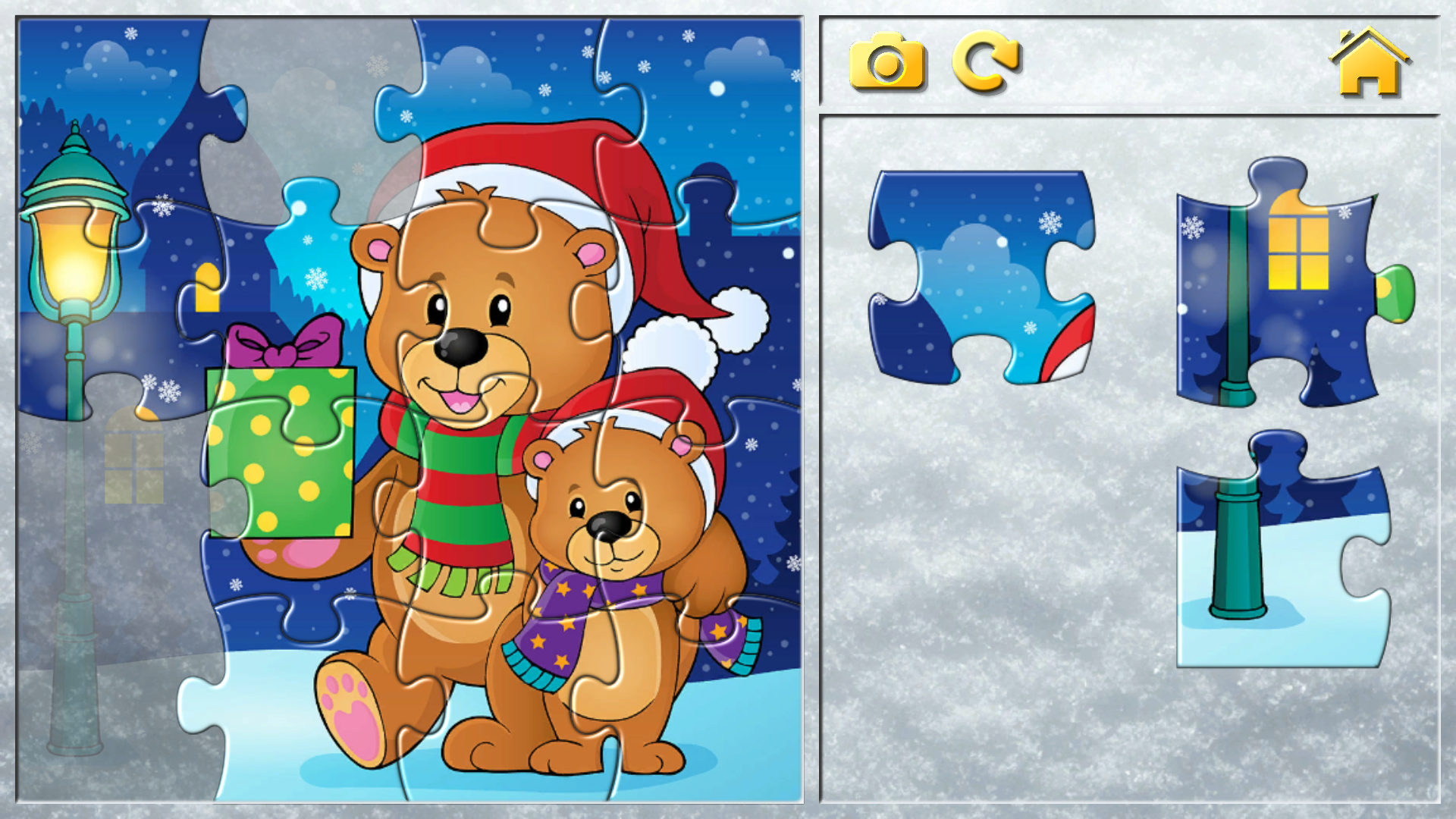 Screenshot 4 of Christmas Puzzles for Kids 3.4.2