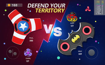 Realtime Fidget Spinner Games Game Screenshot