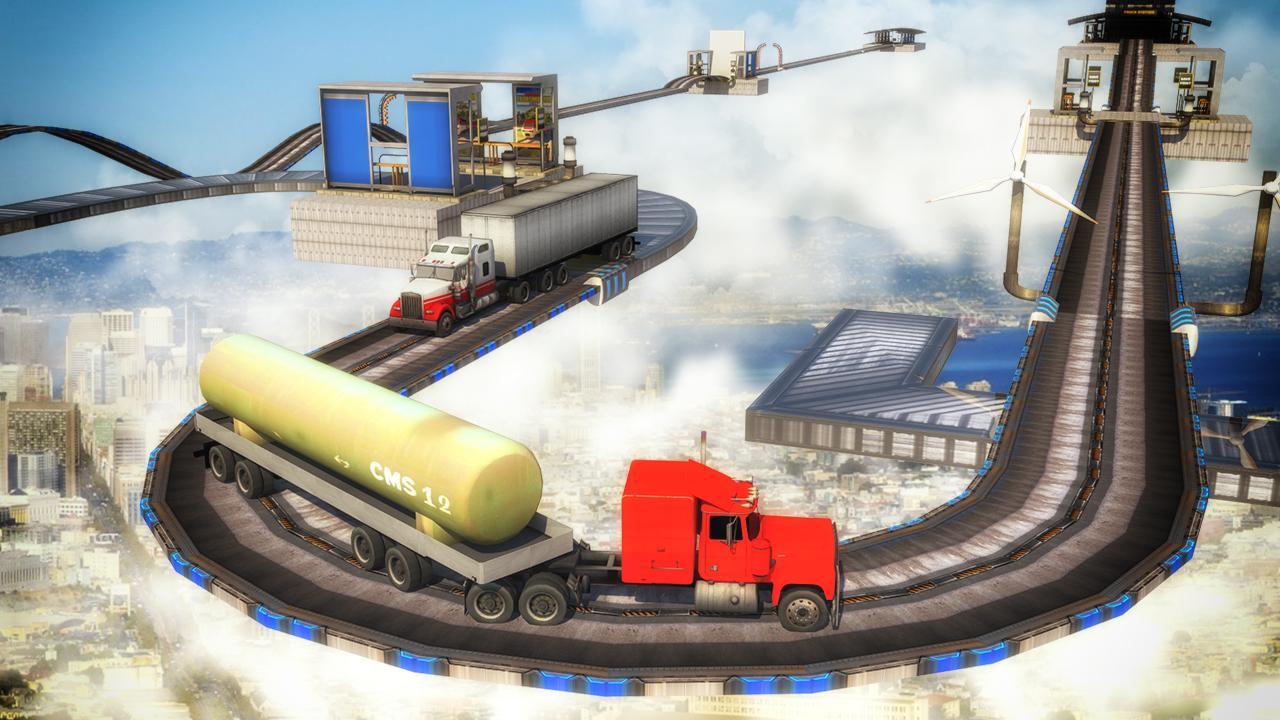 Impossible 18 Wheeler Truck Dr Game Screenshot