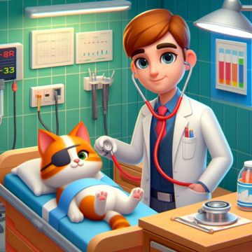 Doctor Meow Game Screenshot