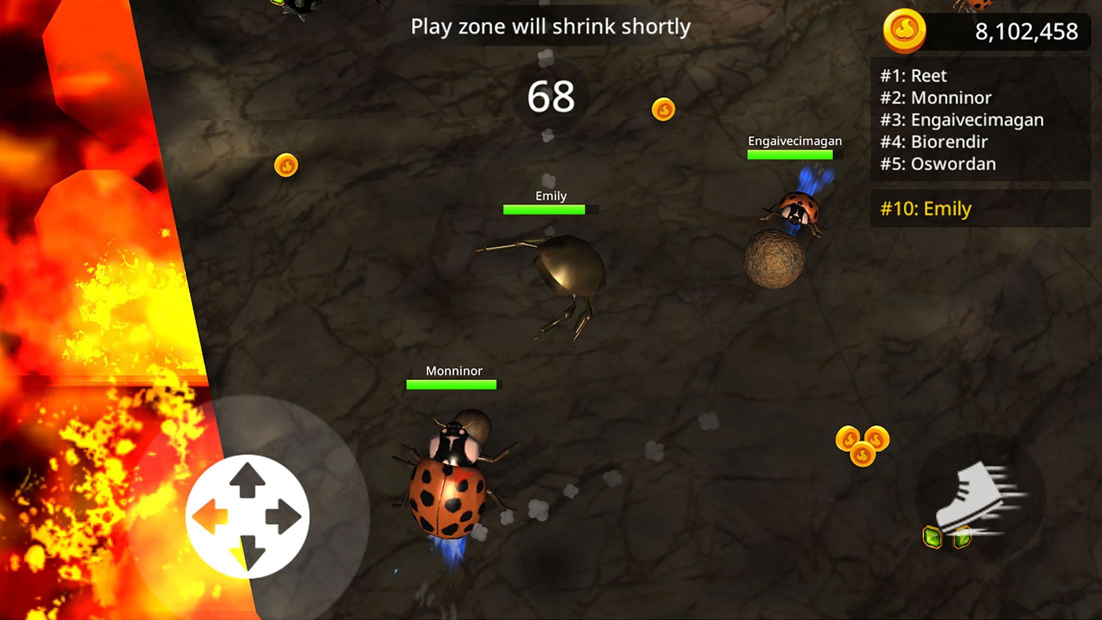 DUNG BEETLE .io - Multiplay Battle Royale Game Screenshot