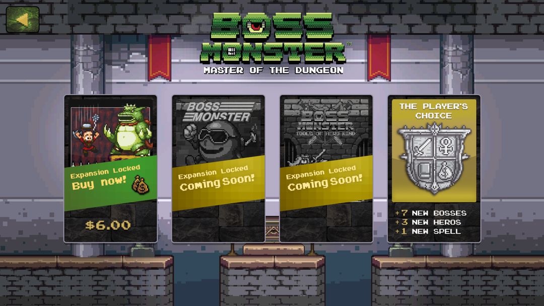 Boss Monster screenshot game