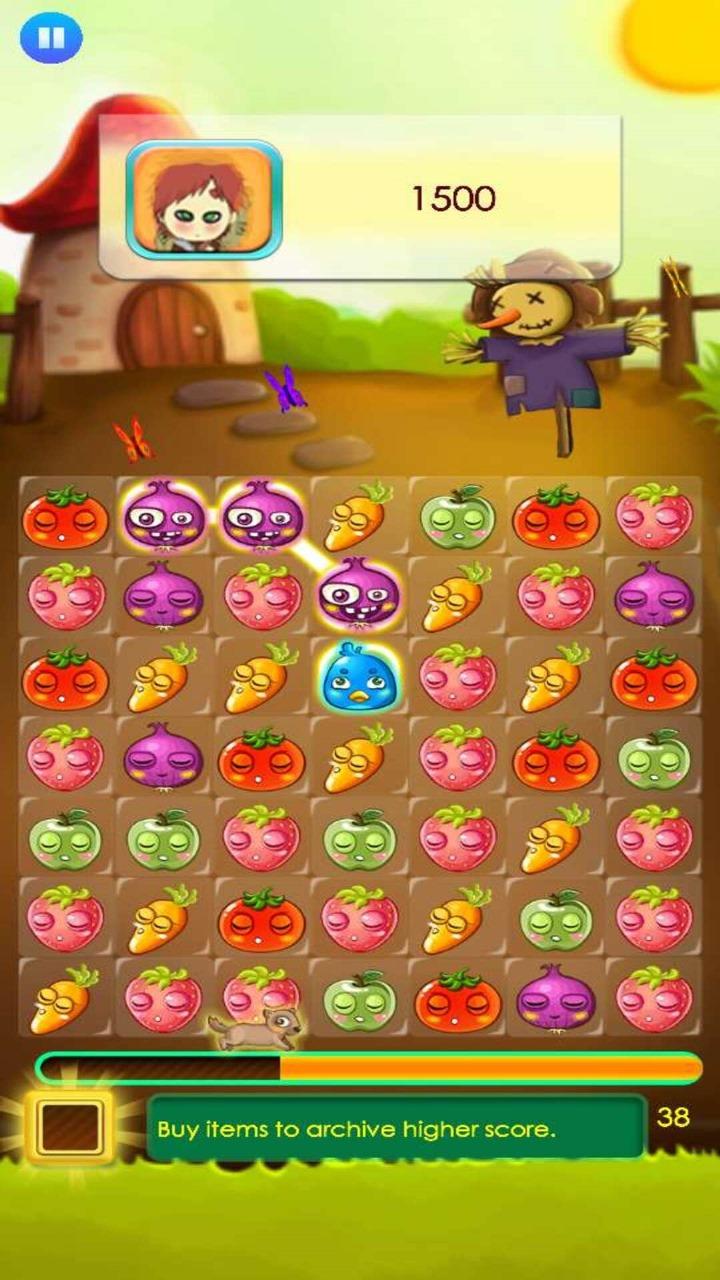 Screenshot of Farm Heroes: Puzzle Adventure