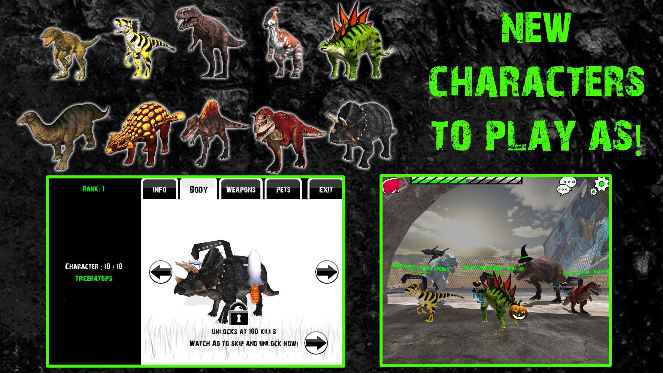 Screenshot 1 of Raptors Online - Waffendinosaurier 4.994