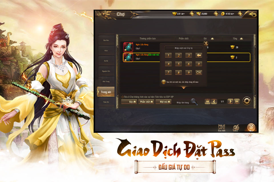 Screenshot of Giang Hồ Chi Mộng - Kiếm Vương