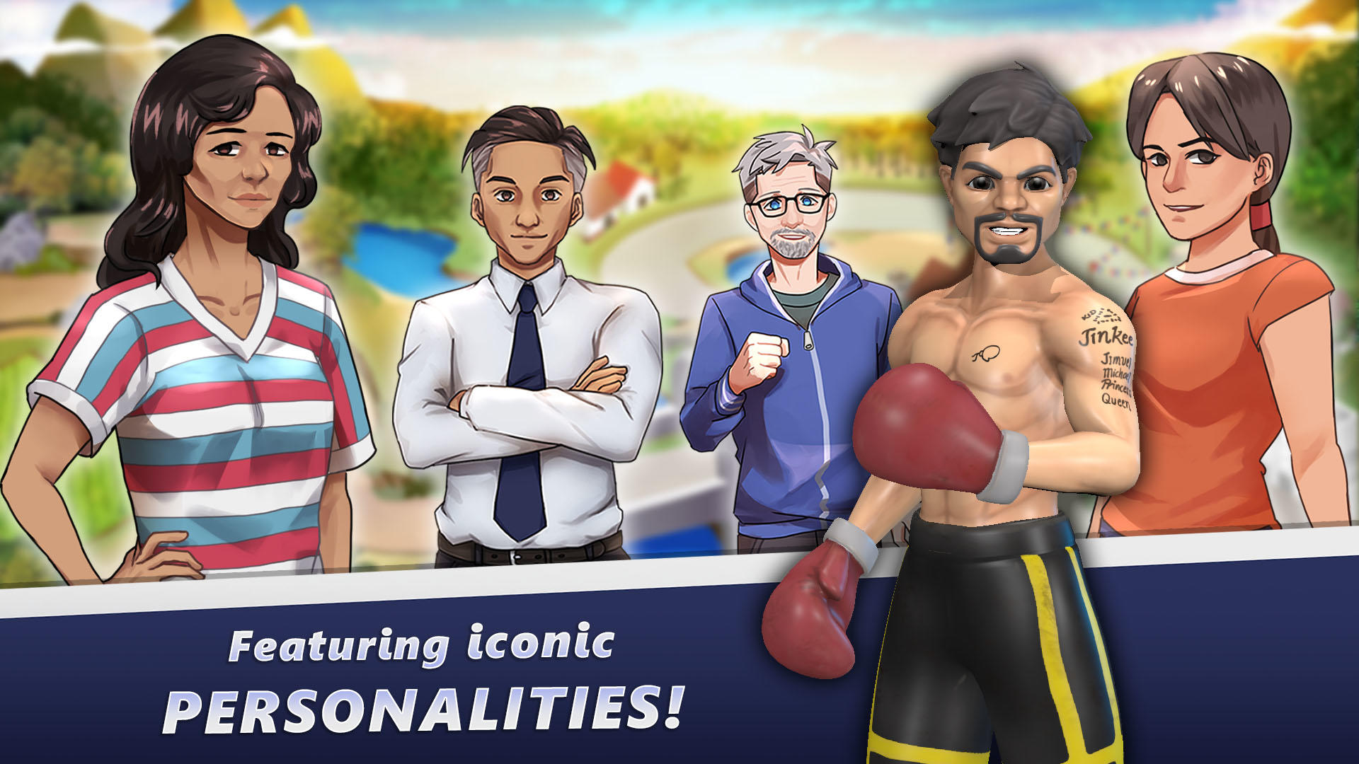 Fighting Pride - The Manny Pacquiao Saga Game Screenshot