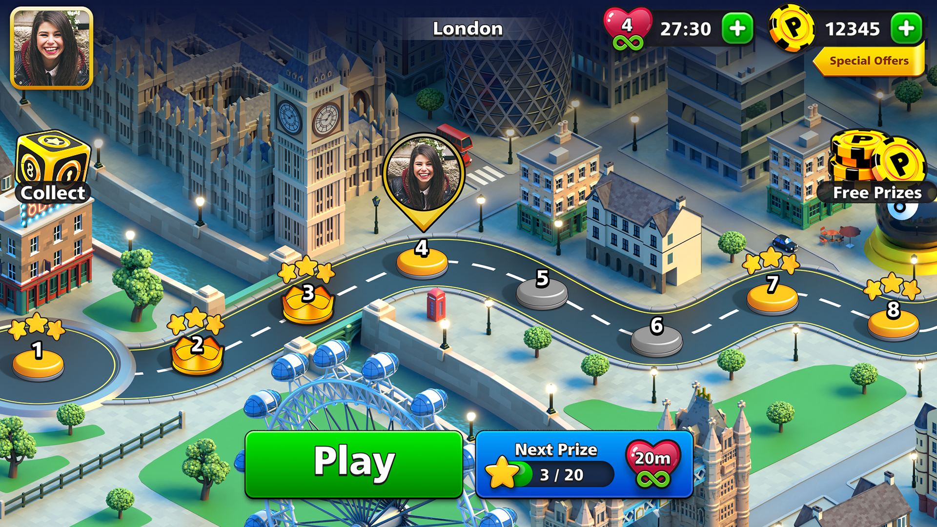 Pool Trickshots Billiard Game Screenshot