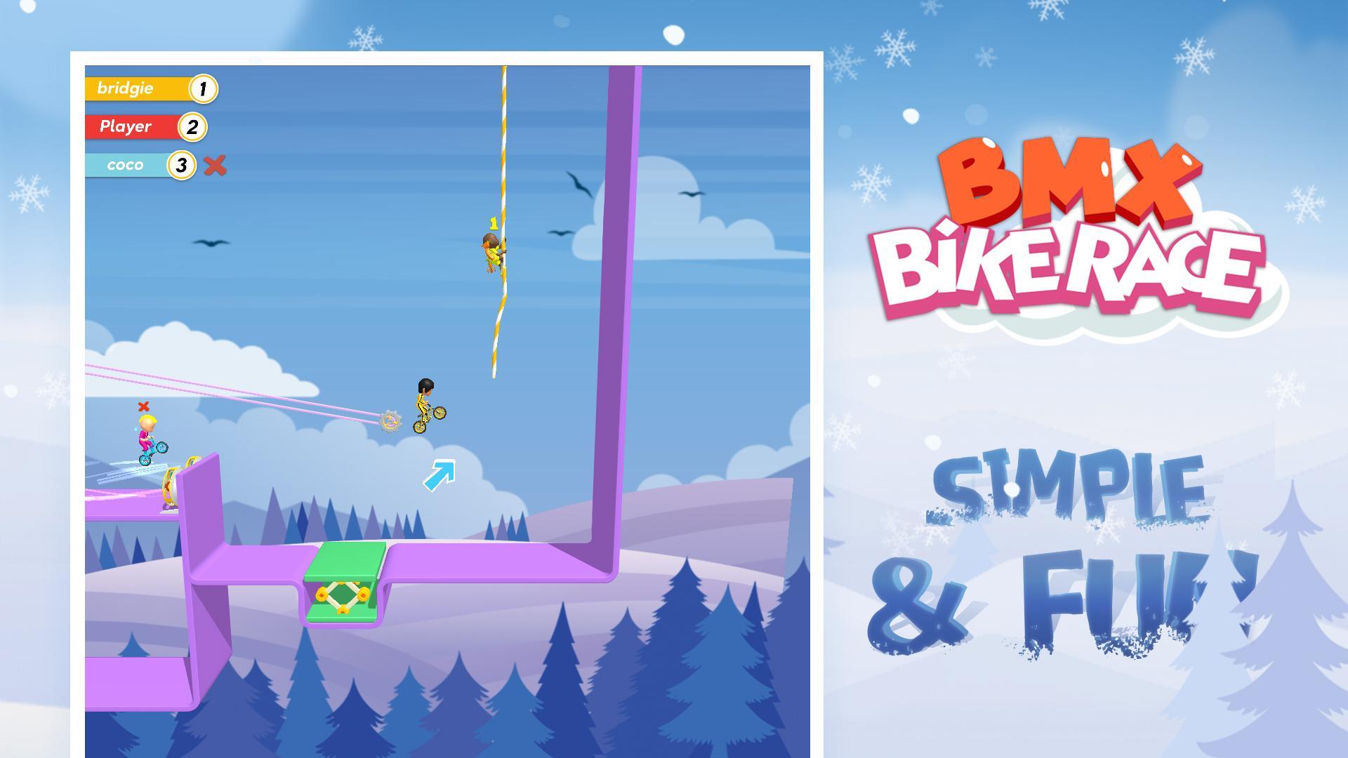 BMX Bike Race Game Screenshot