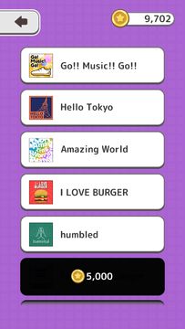 Cuplikan Layar Game GO MUSIC GO