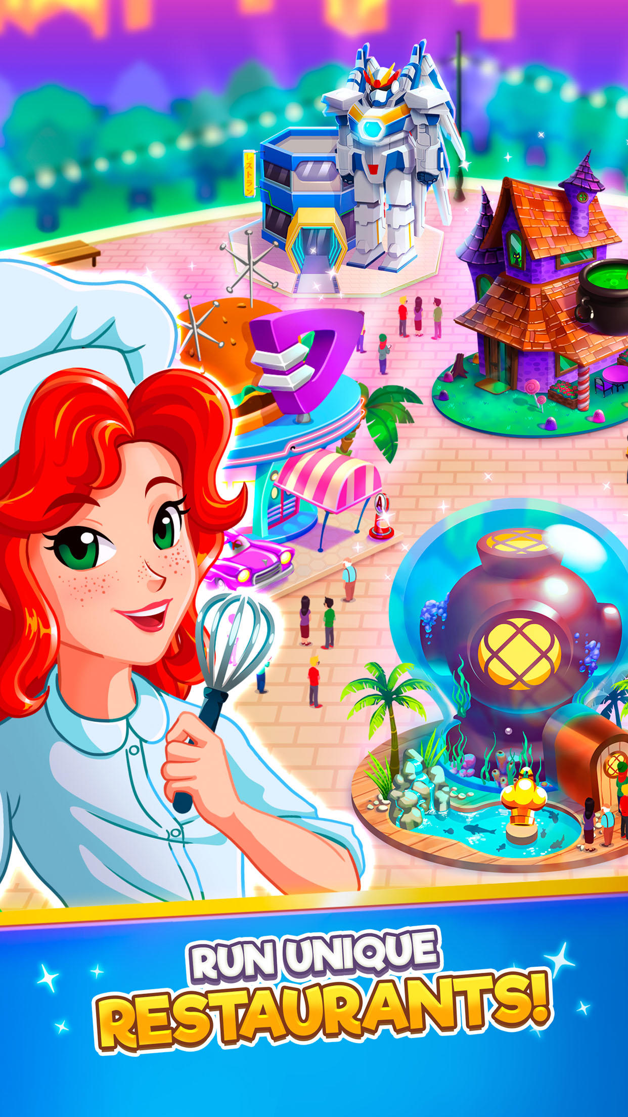Chef Rescue: Restaurant Tycoon Game Screenshot