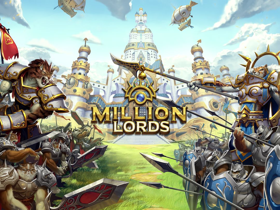 밀리언 로드 "Million Lords": MMO 전략 게임 게임 스크린 샷