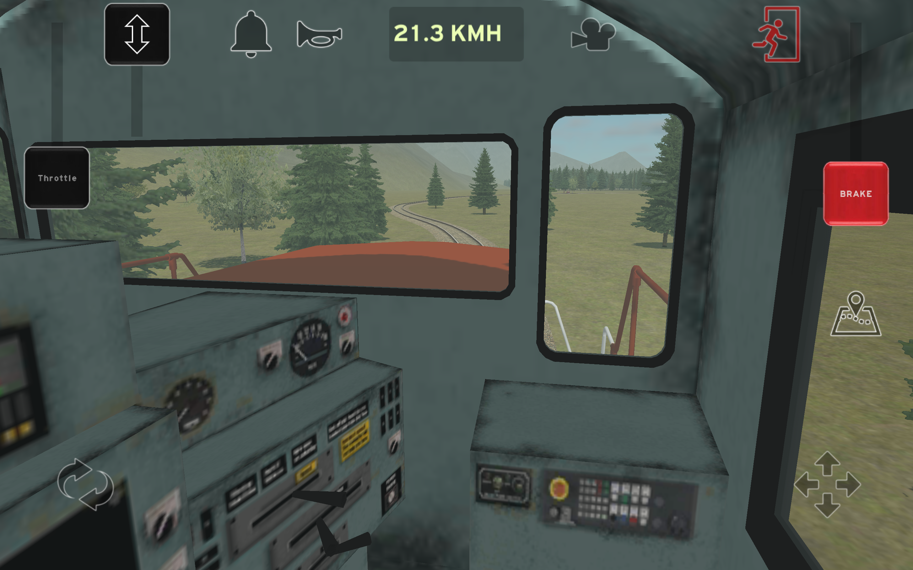 Train and rail yard simulator Game Screenshot