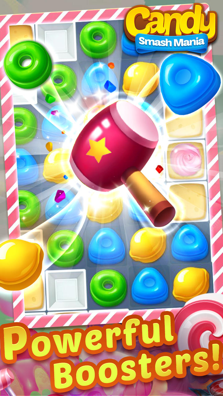 Candy Smash Mania ゲームのスクリーンショット