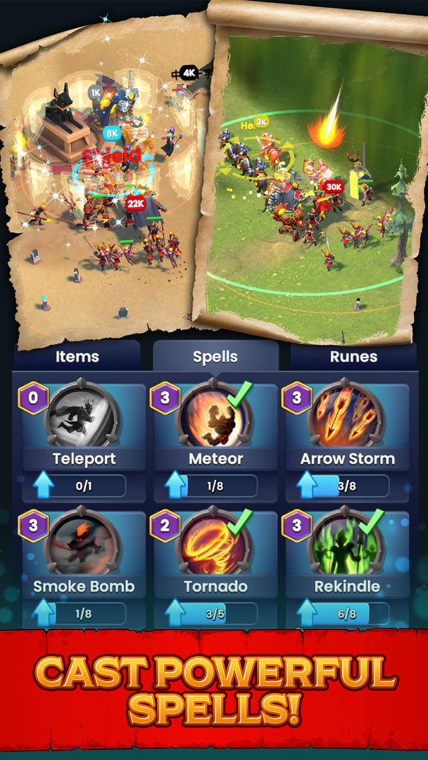 Ancient Battle screenshot game