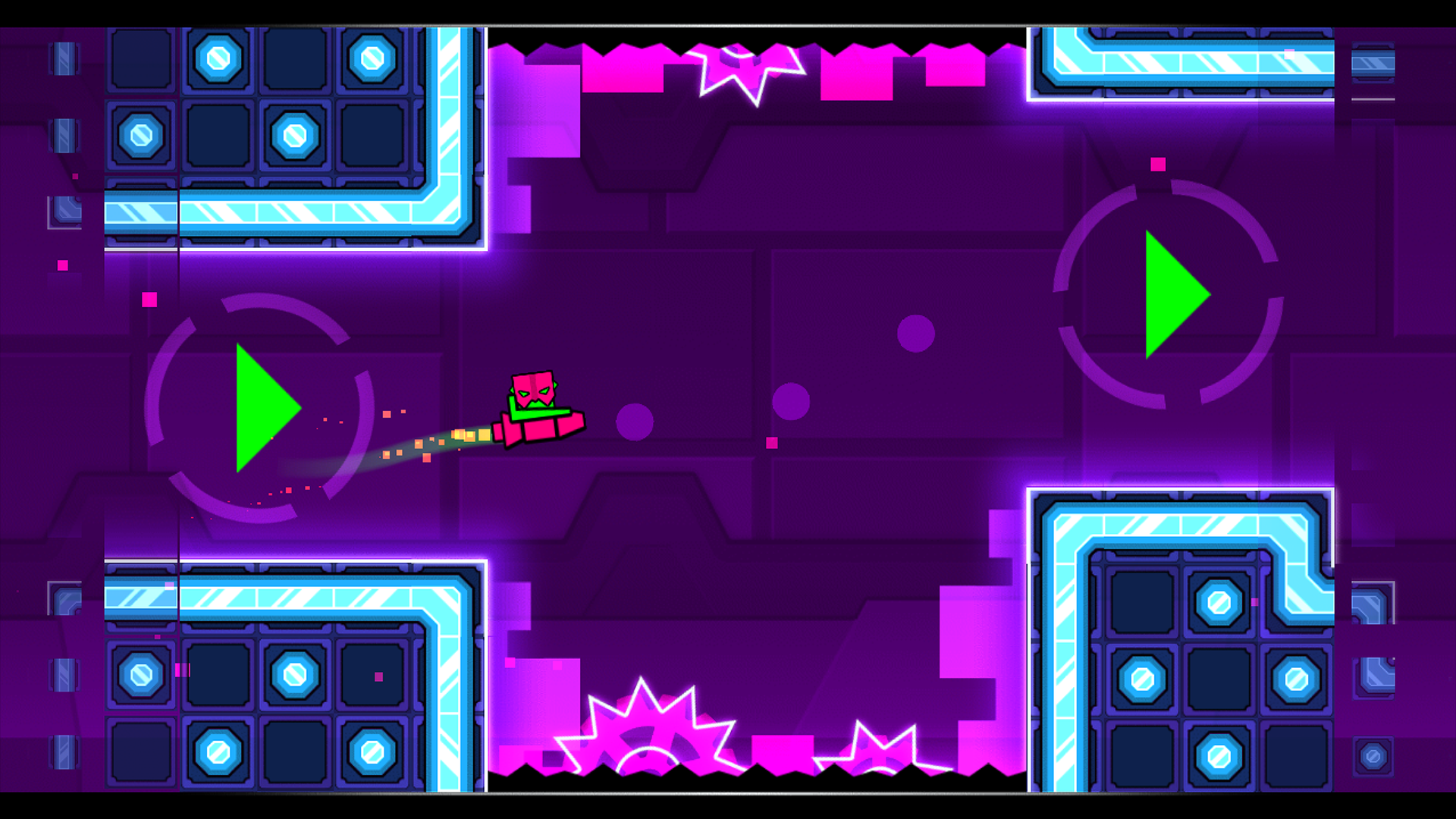 Geometry Dash Meltdown Game Screenshot