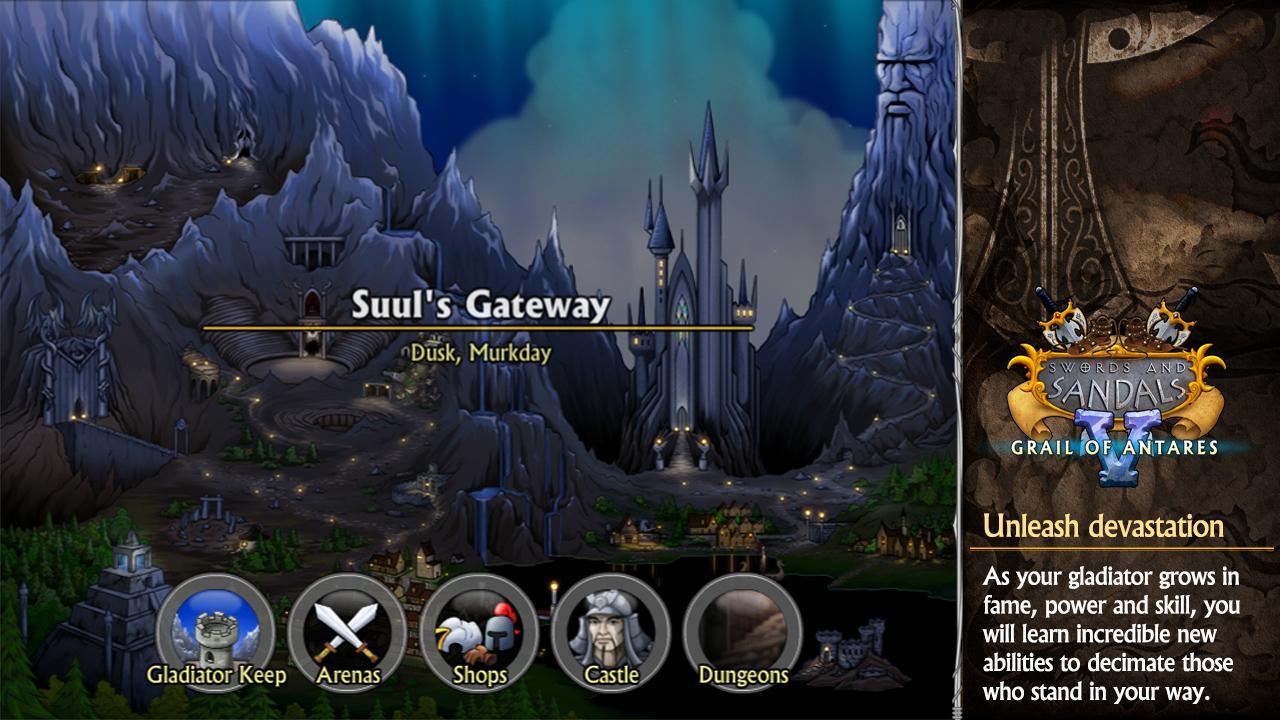 Swords and Sandals 5 Redux Game Screenshot