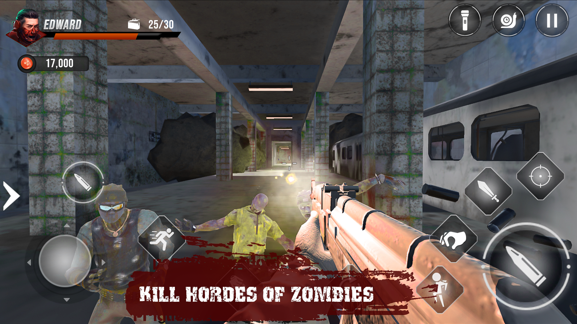 Zombie Battle Grounds Game Screenshot