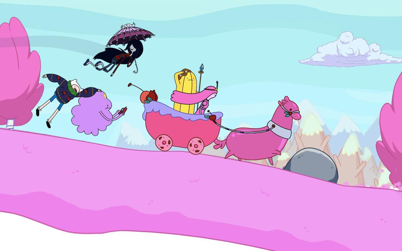 Ski Safari: Adventure Time Game Screenshot