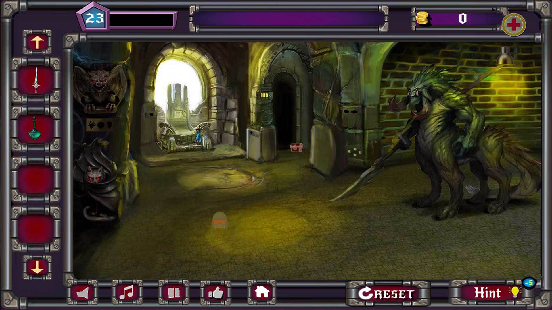 Escape Room Game Beyond Life Game Screenshot