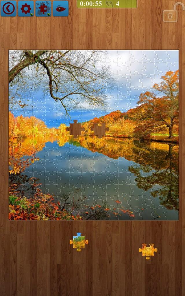Screenshot of Lakes Jigsaw Puzzles