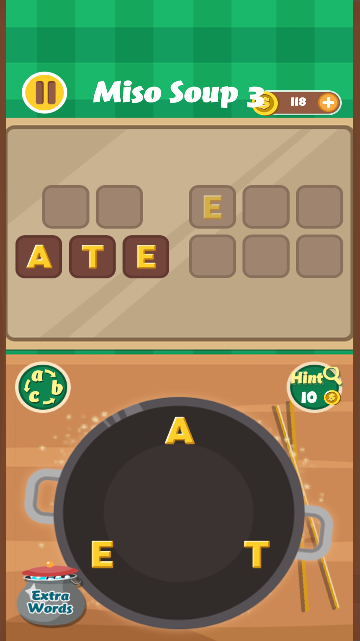 拼字大師 - 我的大廚夢 Game Screenshot