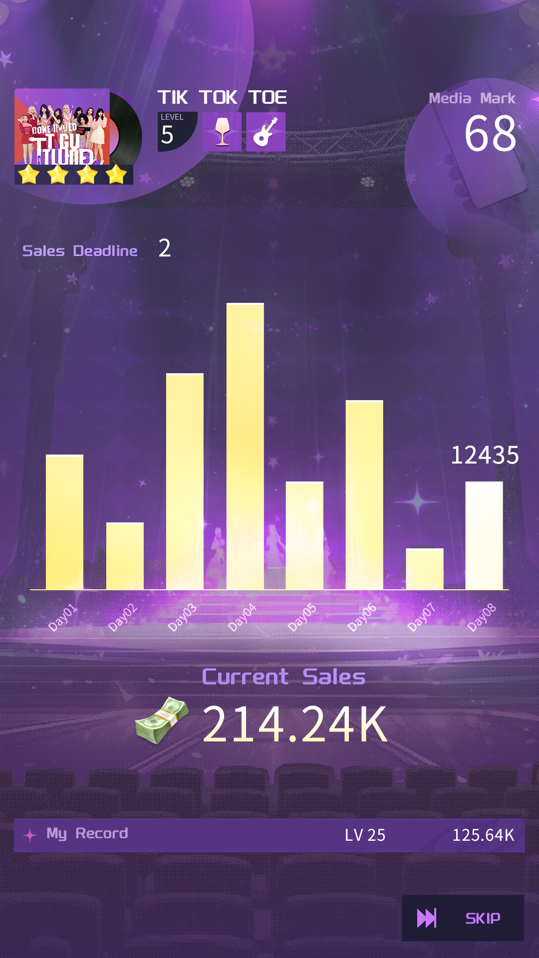 Top Girl Game Screenshot