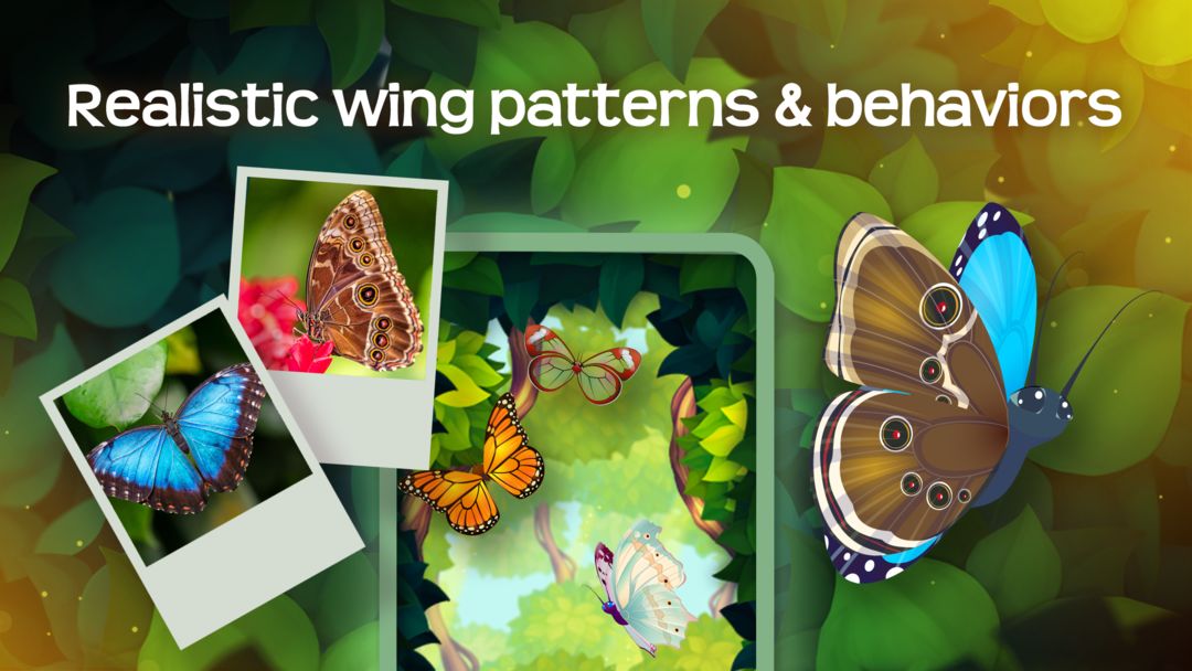 Flutter: Butterfly Sanctuary ภาพหน้าจอเกม