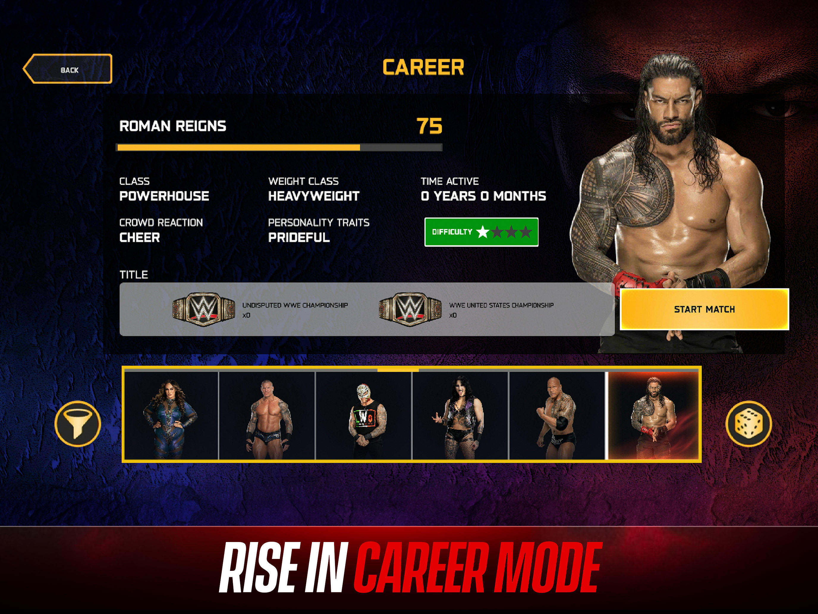 WWE 2K25: Netflix Edition Game Screenshot